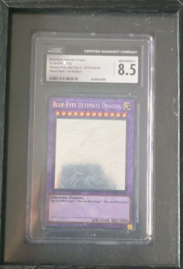 Yugioh Carte collezionabili: Yu-Gi-Oh Blue-eyes Ultimate Dragon Ghost Rare – Usato da Schlieren venduto da davejuveboy429 2