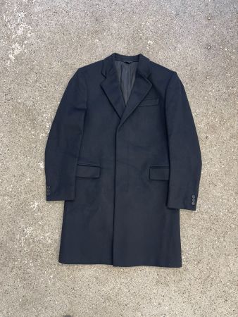 Helmut Lang AW98 Vintage Wool Coat, M-L