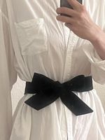 Vintage black belt