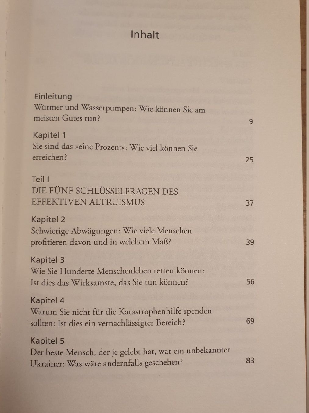Libri: Gues besser tun - William MacAskill - Ullstein - Deutsch – Usato da Zürich venduto da loosebone 3