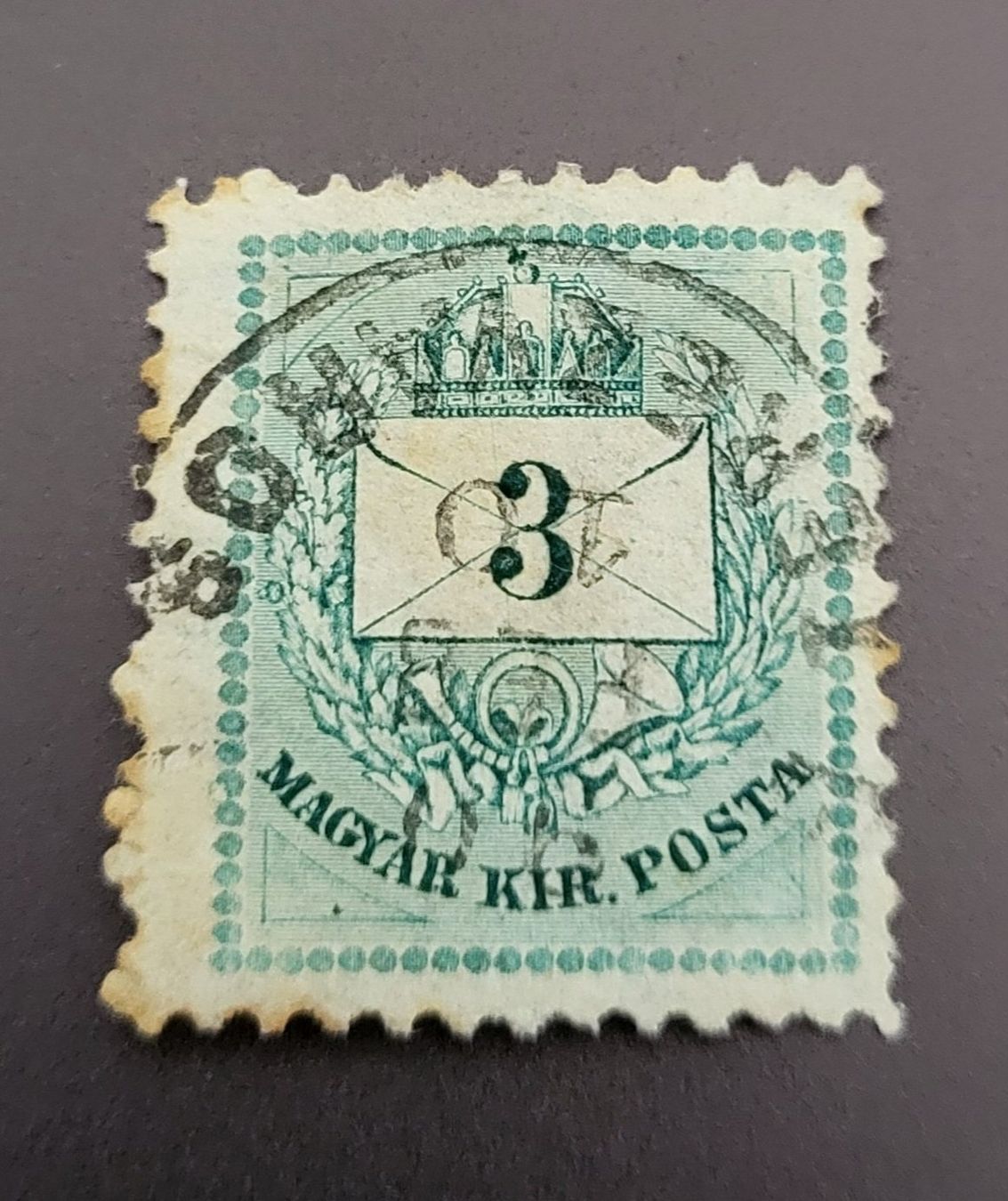 Tous les timbres: Ungarn 1881 alte briefmarke – D'occasion à St Gallen par Stampsalshobby