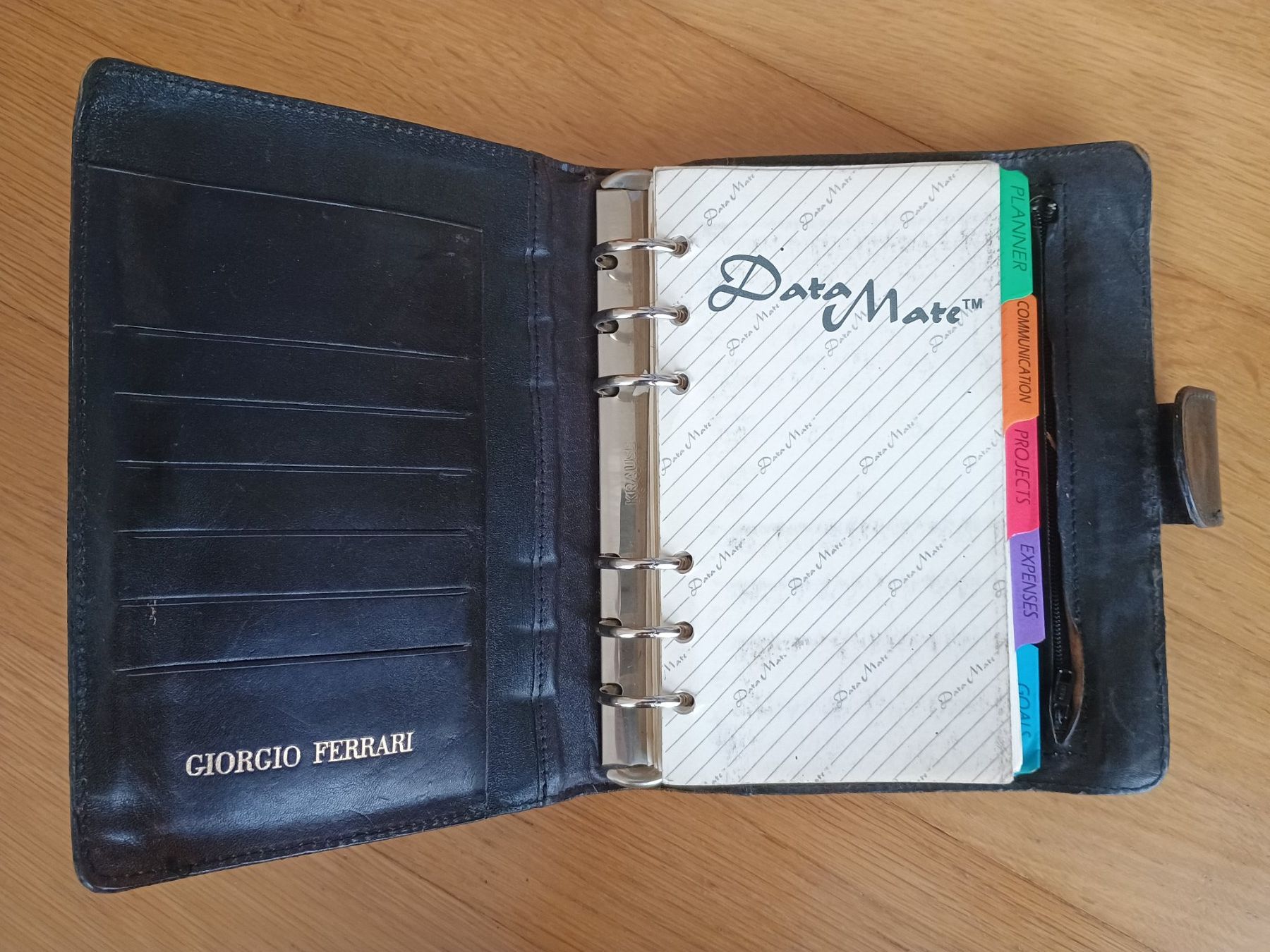 Kalender: Giorgio Ferrari DataMate Filofax – Gebraucht aus Luzern von Clansman