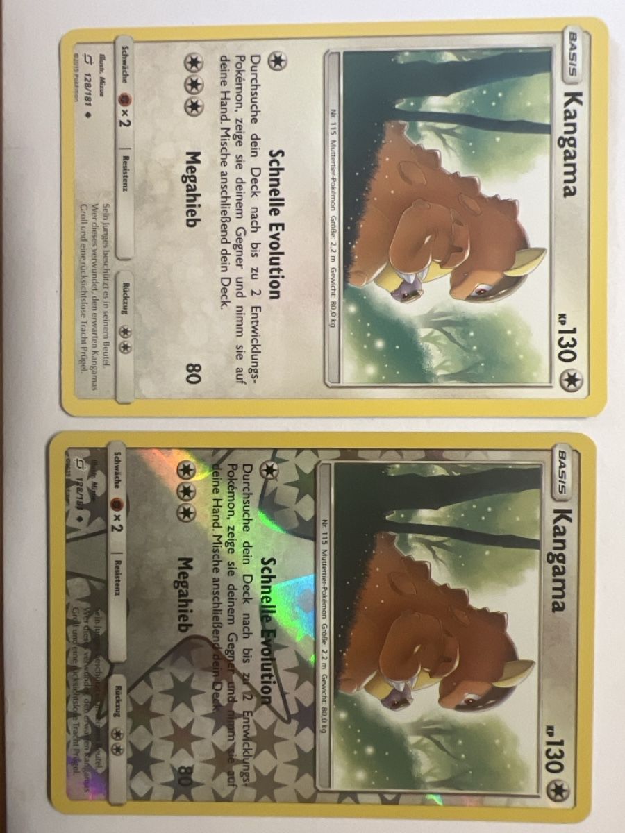 Pokémon Cartes à collectionner: Kangama Pokémon  – D'occasion à Frauenfeld par mwguv