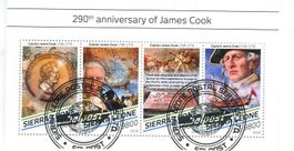 Block "Schiffe James Cook". Sierra Leone