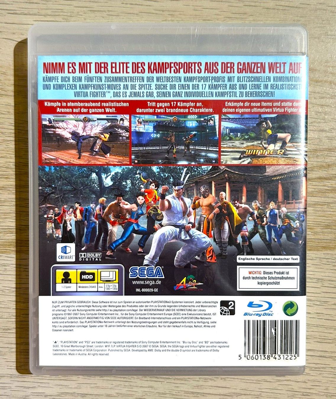 Sega Giochi: Virtua Fighter 5 PS3 – Usato da St. Gallen venduto da Alpine.Arcade 1