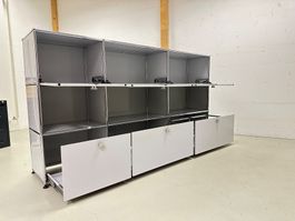 USM Sideboard 3x3 Lichtgrau, guter Zustand
