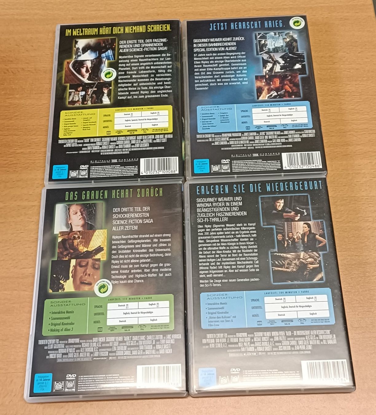 Alle DVDs: ALIEN Legacy Box - 20 Jahre Jubiläum – Gebraucht aus Köniz von Movieportal007 3
