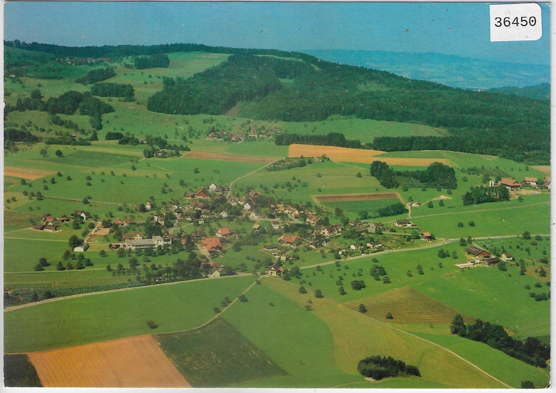 Cartoline postali: Flugaufnahme Ebertswil ZH – Usato da Ettingen venduto da Kartenplanet