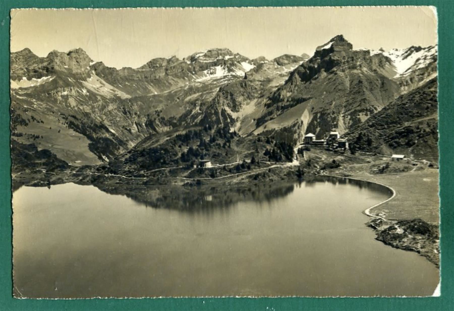 Cartoline postali: Trübsee mit Hahnen, 1958, gelaufen – Usato da Sargans venduto da Hausi1951