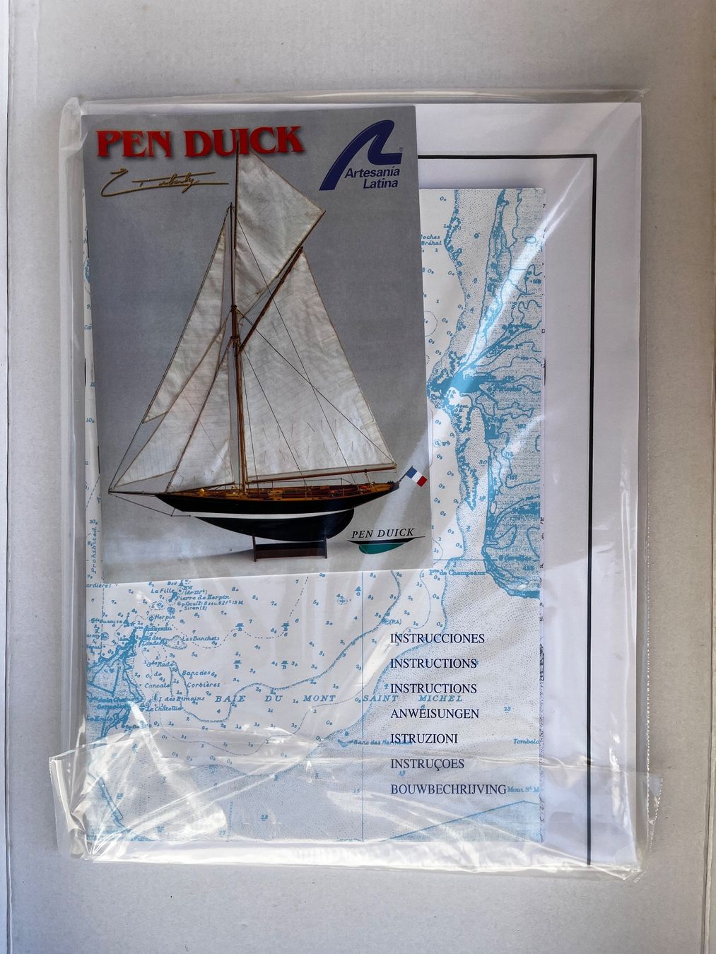 Kit di modellismo & Modellini statici: Modellbaukausten Schiff Pen Duick – Nuovo (secondo la descrizione) da Zürich venduto da gemuesebouillon 3