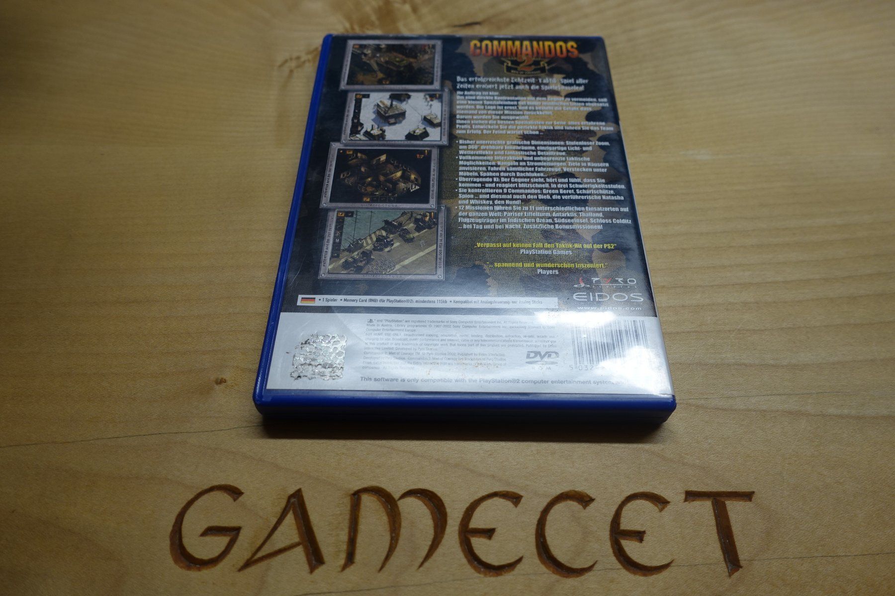 Sony Giochi: Commandos 2: Men of Courage – Usato da Steinach venduto da Gamecet 2