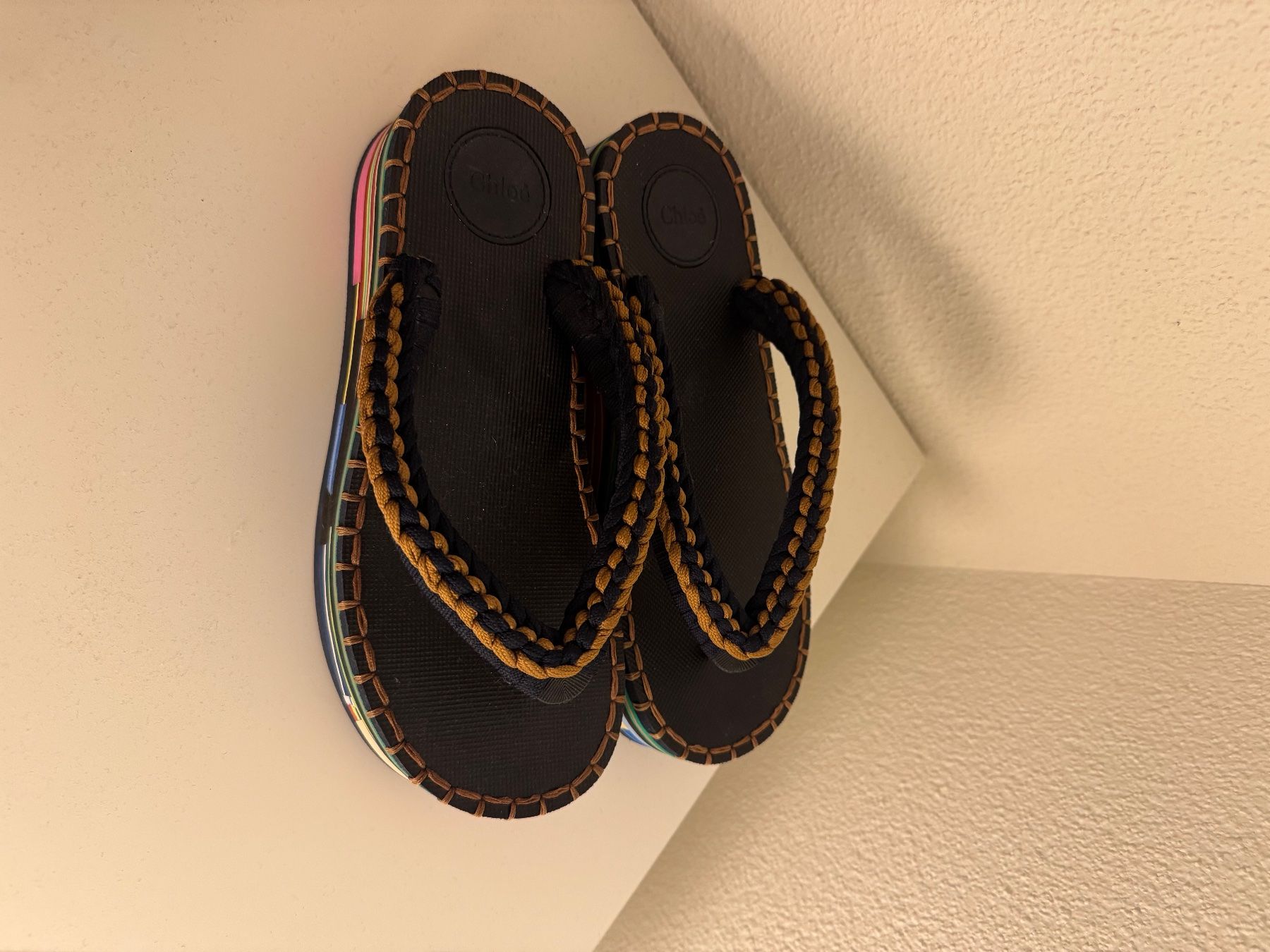 Chloé Scarpe da donna: Chloe  Flip-Flops Gr. 39  Plateau Geflochten – Nuovo (secondo la descrizione) da Zürich venduto da Kawie 2