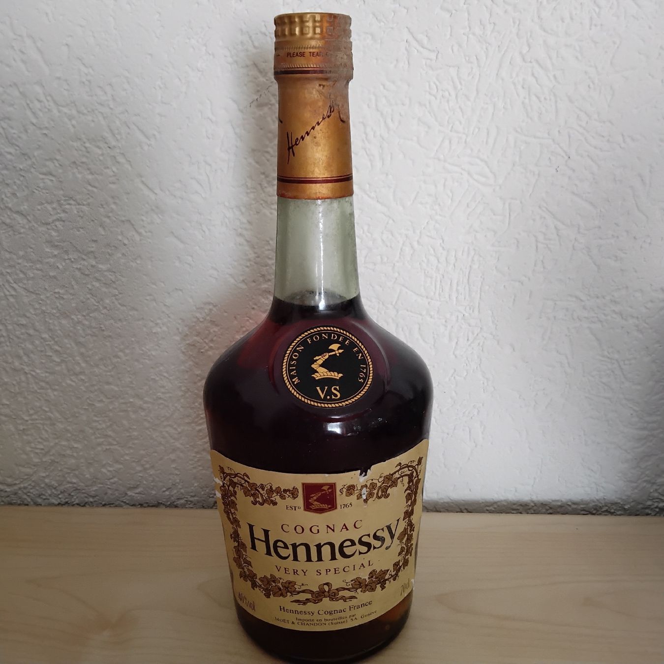 Hennessy Spirituosen: Alter Cognac  ( HENNESSY) – Neu und originalverpackt aus Bad Ragaz von Pizalun