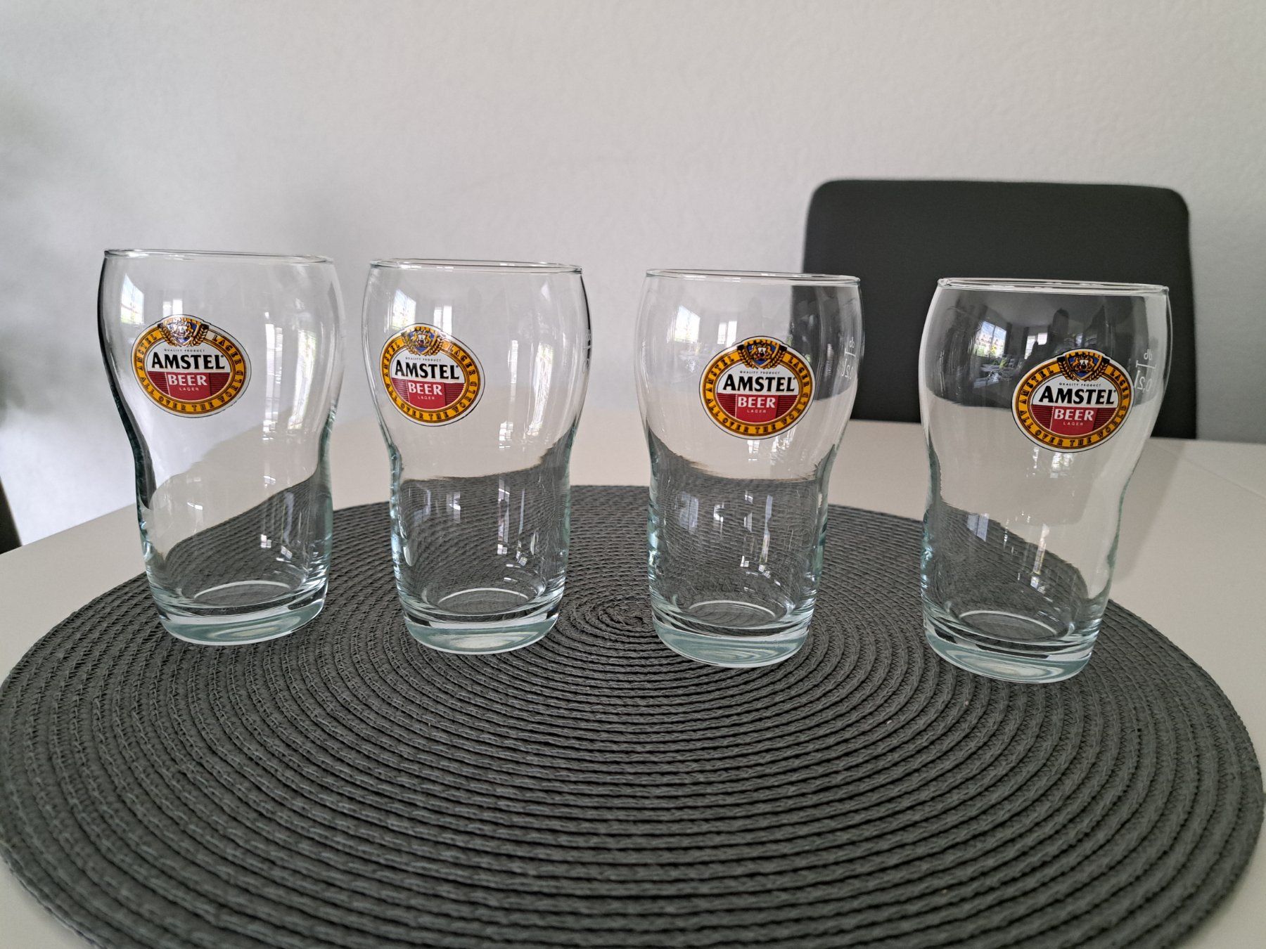Gläser: Verres à bière Amstel - 4 pièces – Neu (gemäss Beschreibung) aus Sierre von sabr11 4