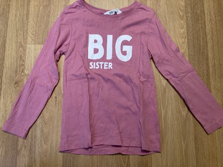 Big Sister Mädchen Shirt Gr. 110/116