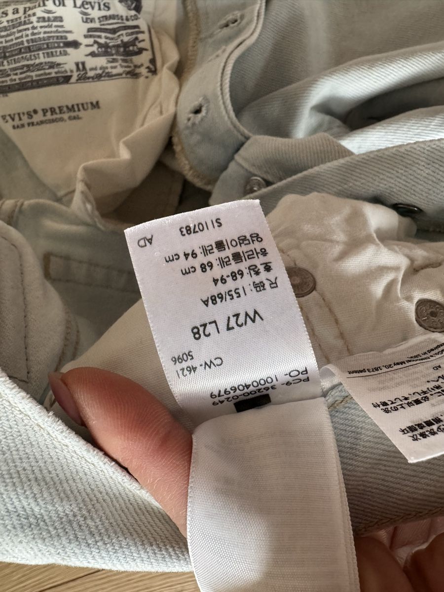 Levi's Jeans: Levis 501 Jeans hell, W27, L28 – Usato da Zürich venduto da SaraLU 7