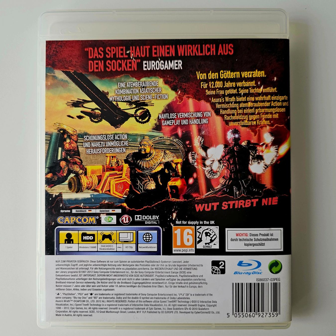 Sony Giochi: Asuras Wrath (PS3) – Usato da Holziken venduto da Miglioregamesnmore 1