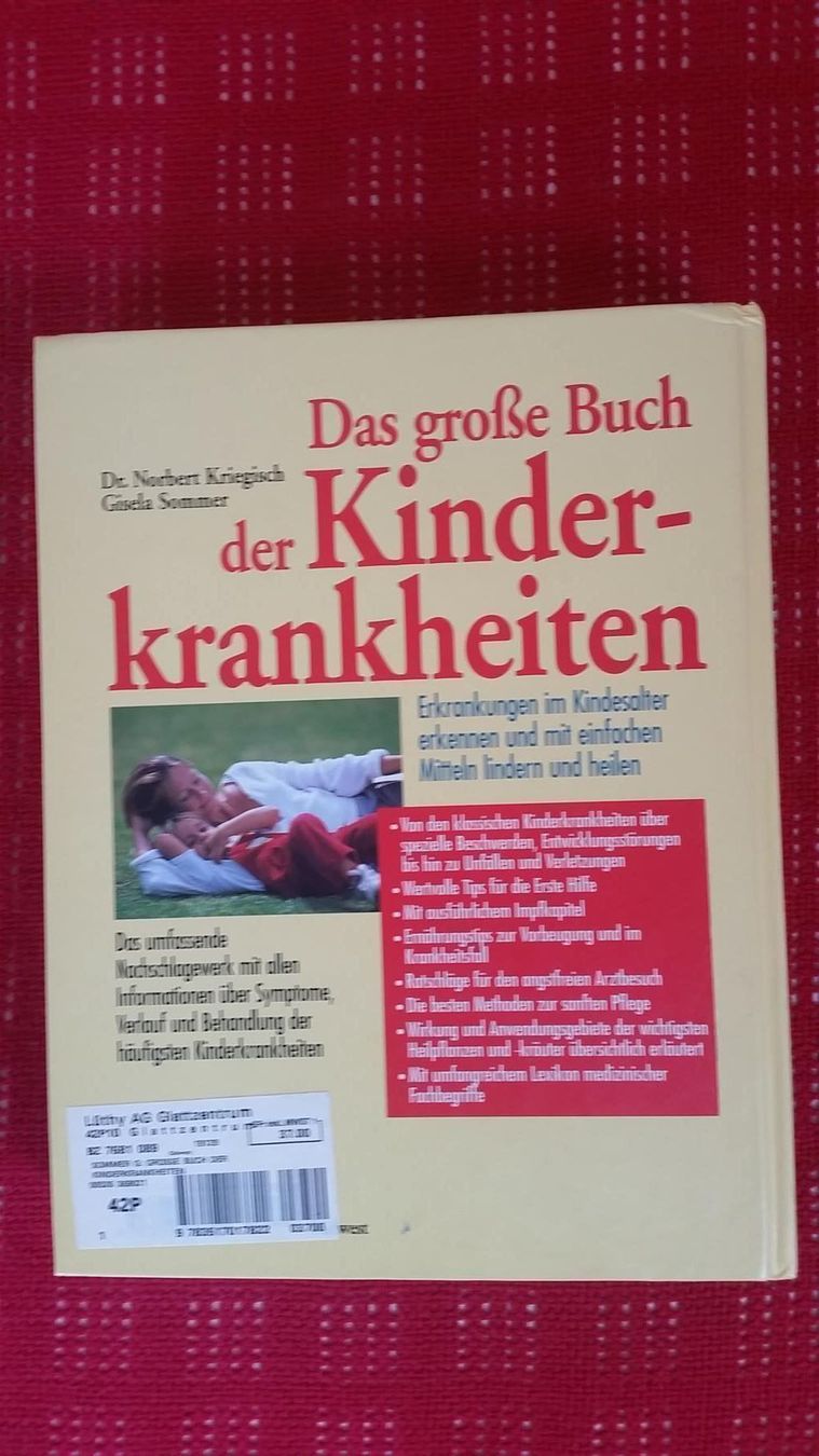 Libri: Das grosse Buch der Kinderkrankheiten – Usato da Winterberg ZH venduto da Gemini63 1