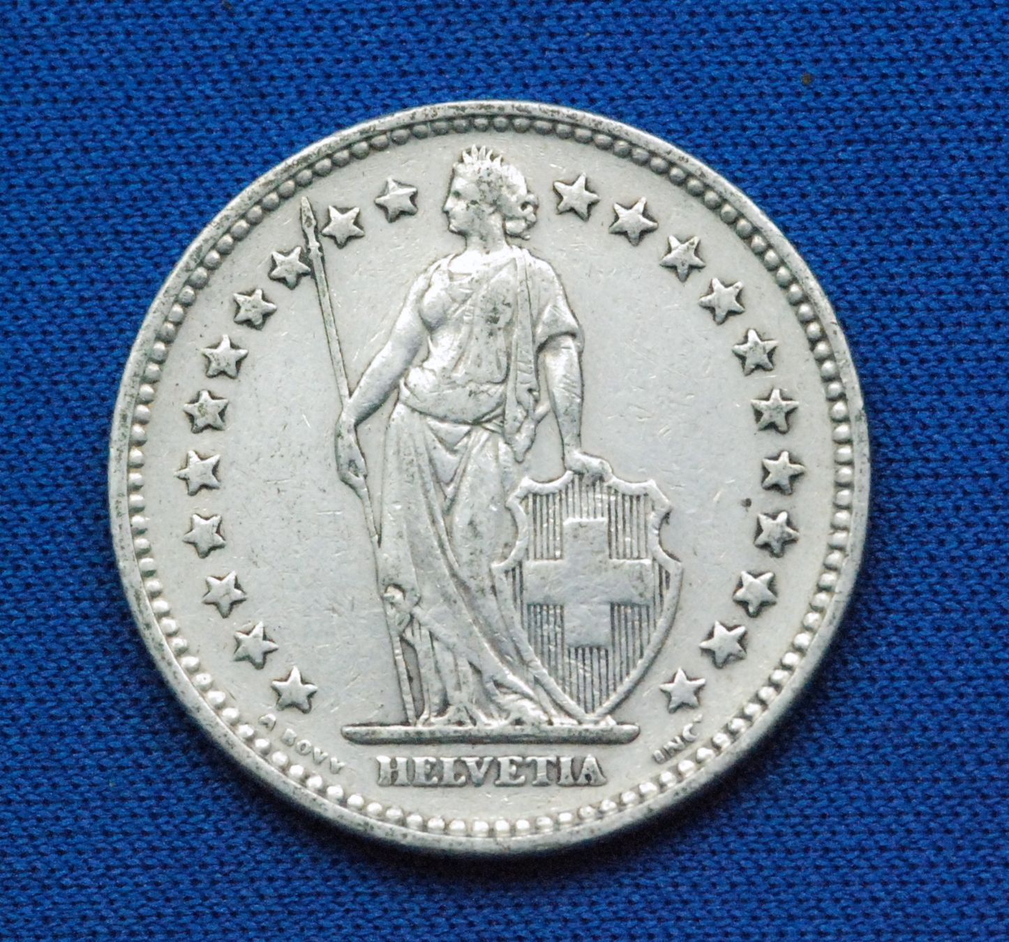 Tutti le monete: Silberner 2.- Jg. 1922, Rar – Usato da Mühlethal venduto da sowato 3