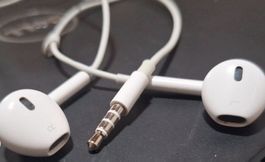Écouteurs filaires Apple blanc jack 3.5mm occasion