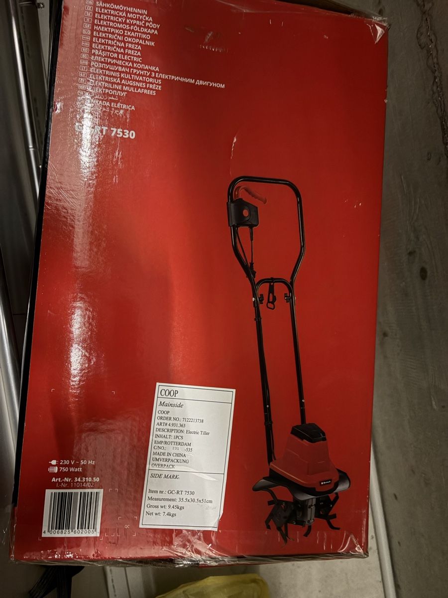 Einhell Tutte le macchine: Einhell Elektro Bodenhacke GC-RT 7530 – Usato da Brügg BE venduto da damvsan 1