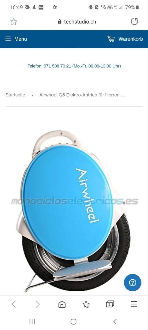 Hoverboard: Airwheel – Usato da Rikon im Tösstal venduto da fragolina40 2