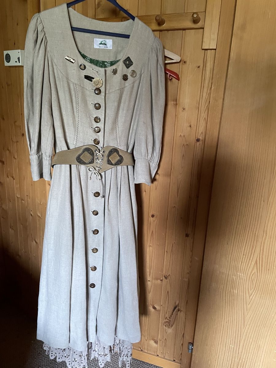 Sportalm Kleider: Leinen Kleid Gr.38 – Neu (gemäss Beschreibung) aus Davos Dorf von Erika54