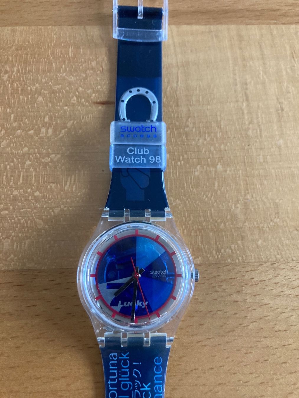 Swatch Uhren: Swatch Club Watch 1998 – Gebraucht aus Dotzigen von rapunzel03 1