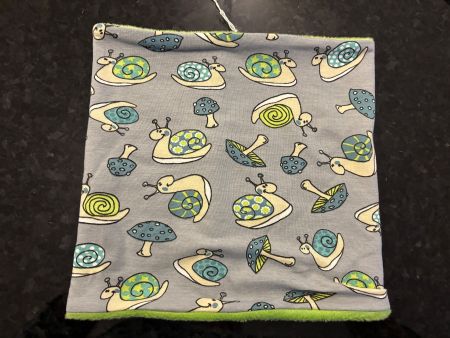 Schnecke Fleece Schlauchschal, Ökotex, Gr. 50