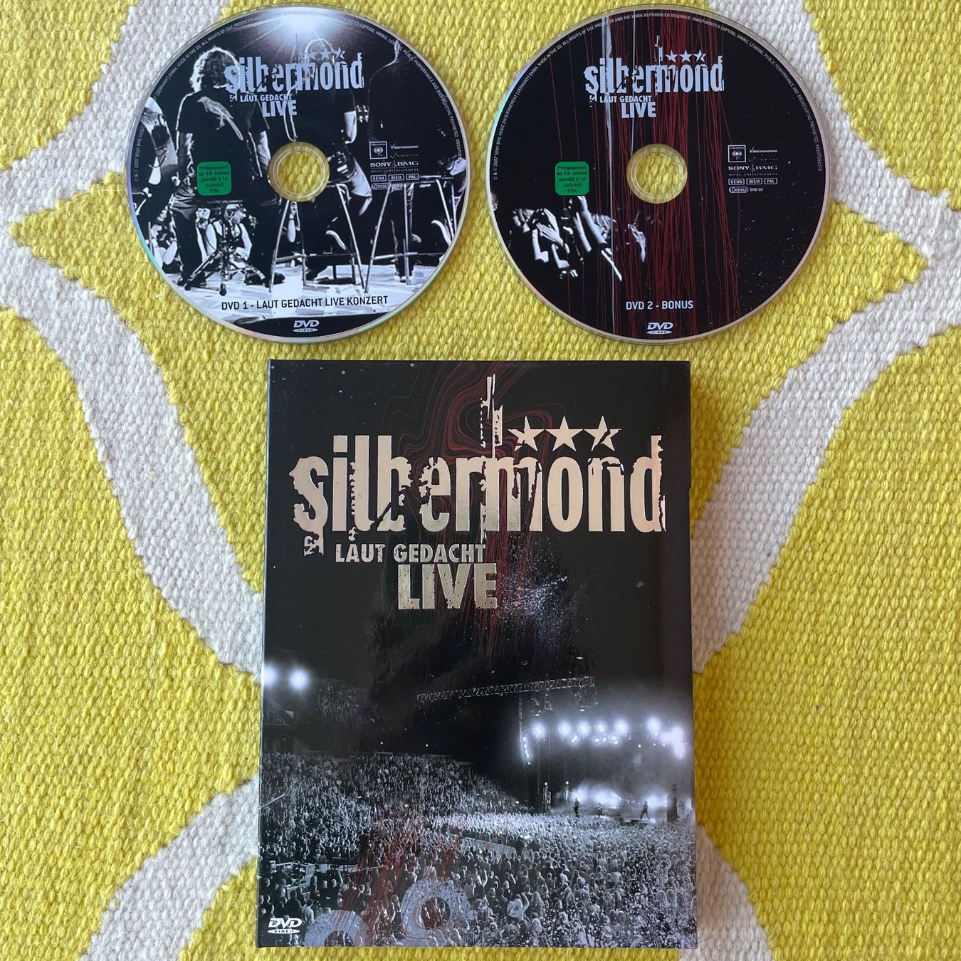 Alle DVDs: SILBERMOND-2DVD LAUT GEDACHT LIVE – Gebraucht aus Rorschacherberg von CD-Roli