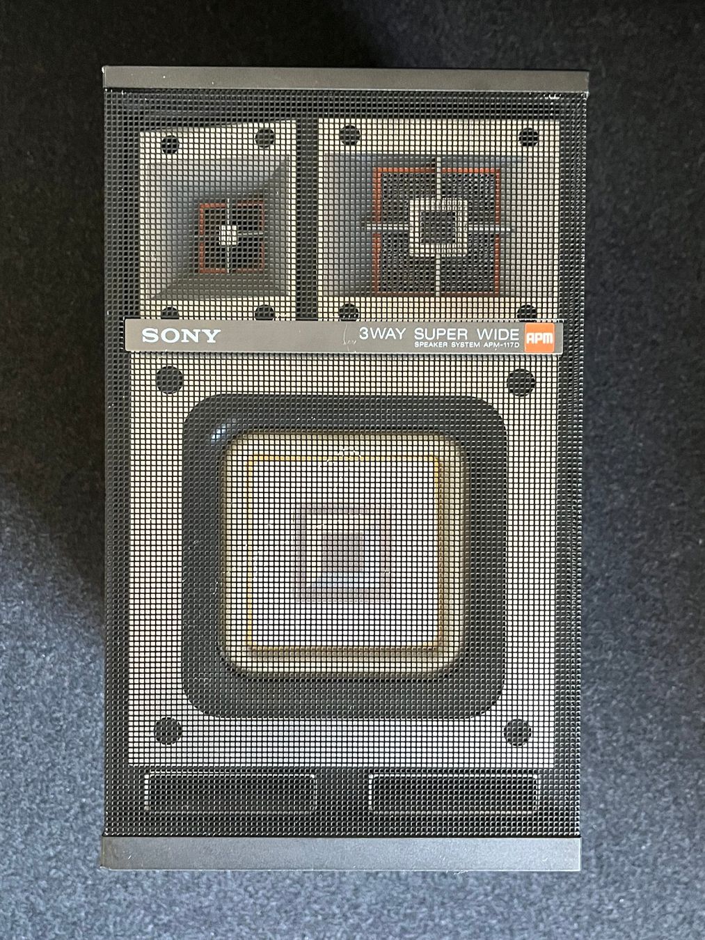 Sony Lautsprecher: 2x Lautsprecher Sony APM-117D – Gebraucht aus Genève von n_is