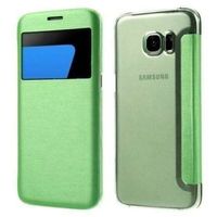 GALAXY S8+ PLUS S-View Leder Flip Hülle