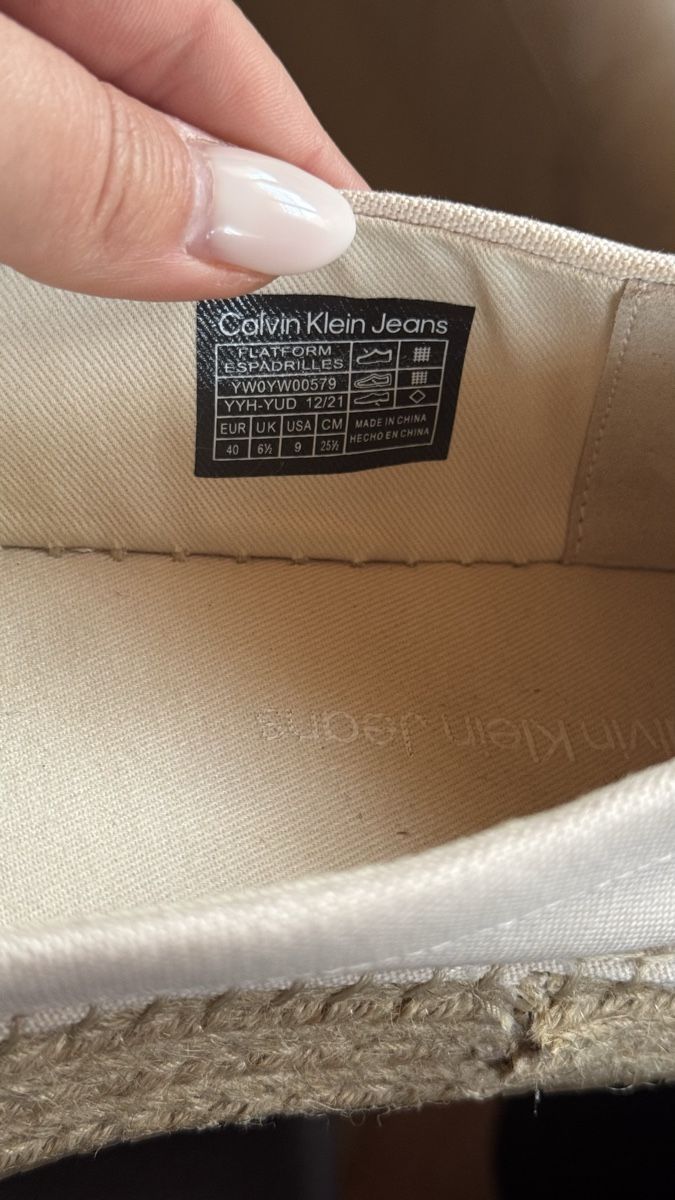 Calvin Klein Scarpe da donna: Calvin Klein Jeans Espadrilles – Nuovo (secondo la descrizione) da Surcasti venduto da Lenkita 5