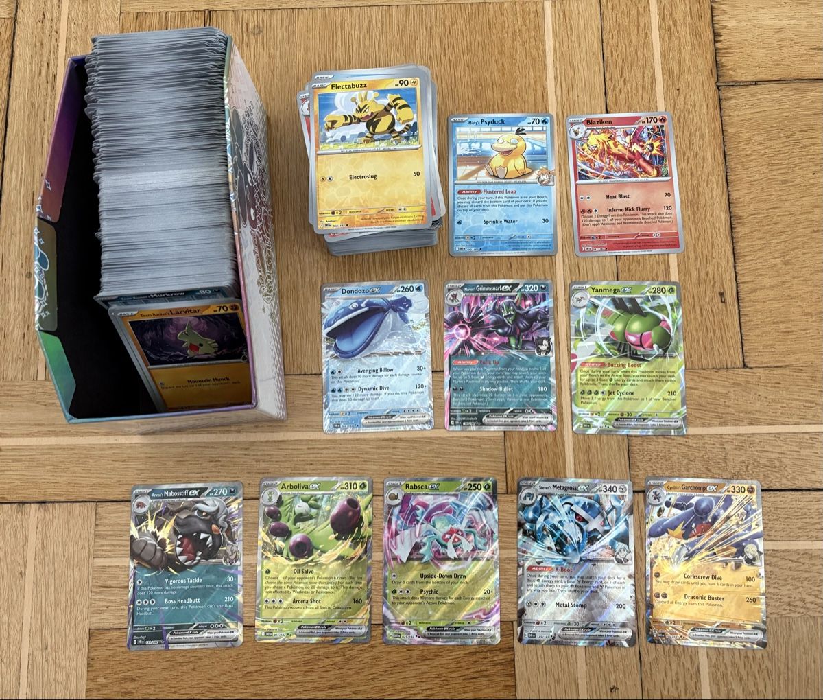 Pokémon: Destined Rivals Bulk🇬🇧🔥 550 Karten plus Hits (Gebraucht) in ...