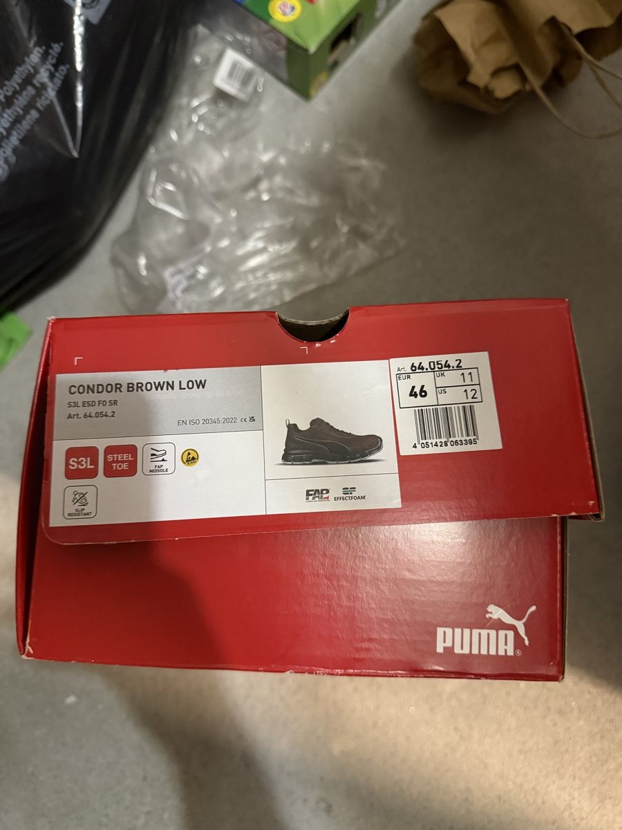 Puma Herrenschuhe: Puma Sicherheitsschuhe S3 – Neu und originalverpackt aus Luzern von ladi01
