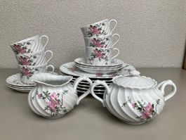 Reizendes Haviland Limoges Kaffeeservice aus Porzellan