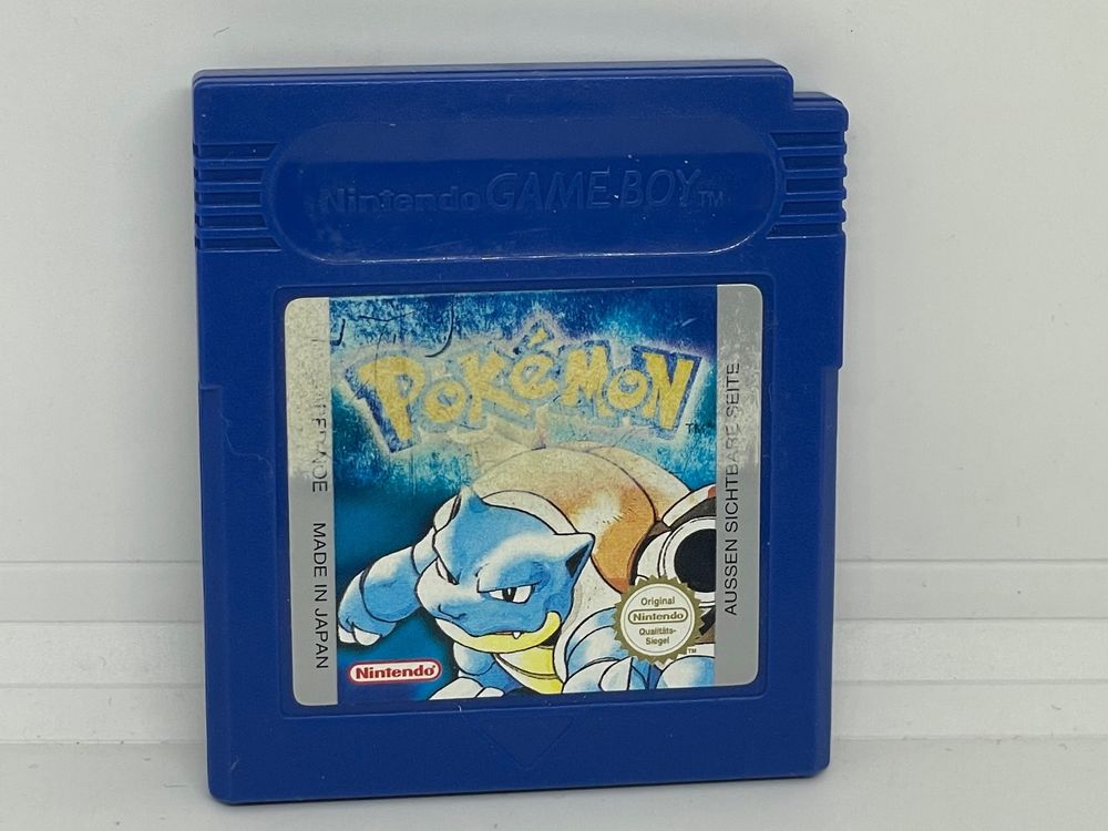 Pokemon blau GAMEBOY Nintendo (Gebraucht) in Dietlikon für CHF 40 – mit ...