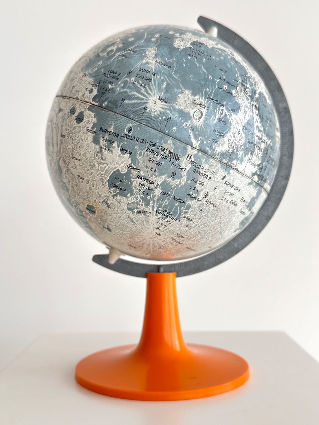 Sonstige Dekorationen & Accessoires: Mond Globus, Scan-Globe Denmark, 70er Jahre – Gebraucht aus Frauenfeld von Jalwin 5