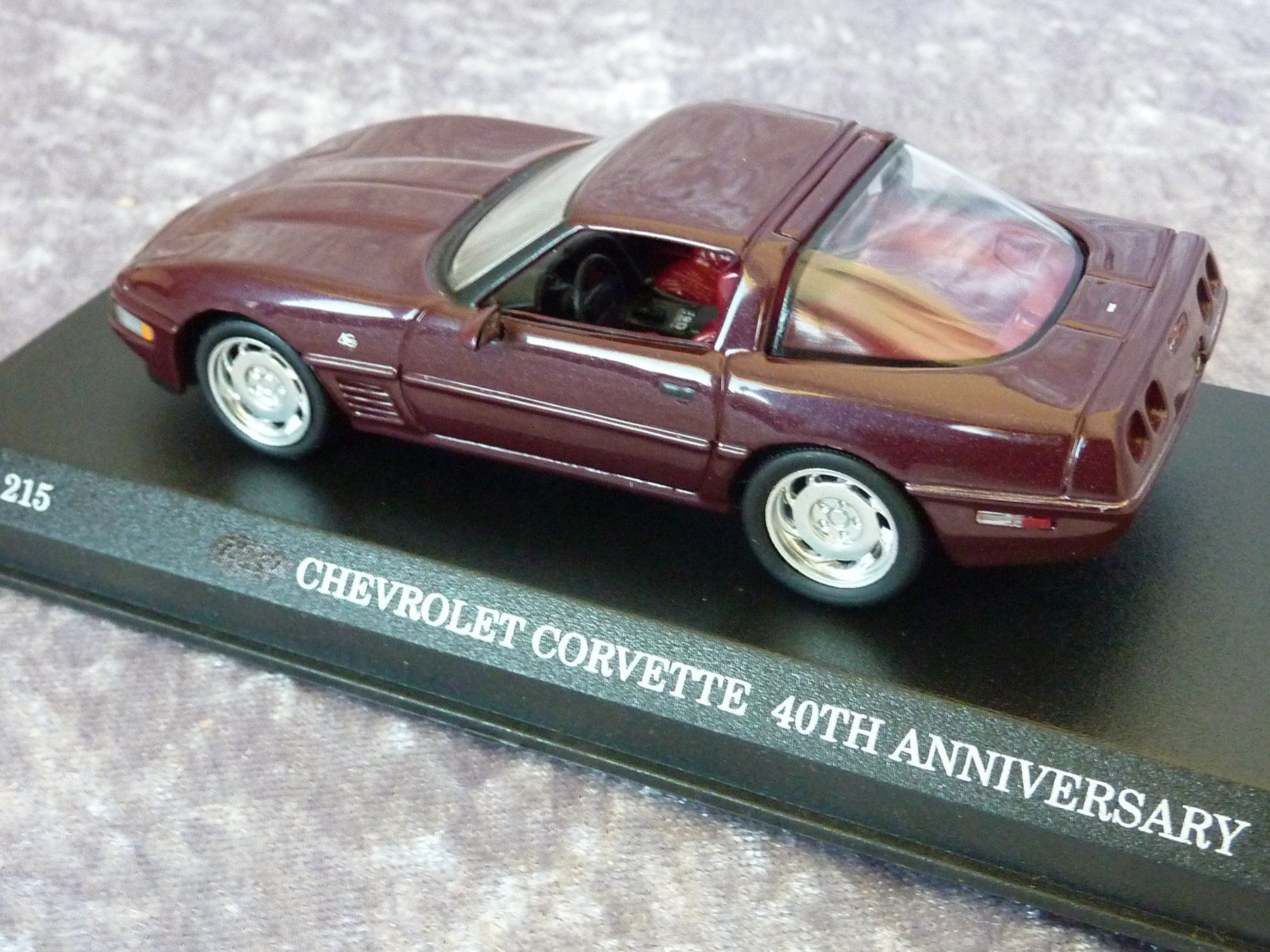 Chevrolet Modellautos: Chevrolet Corvette 40TH Anniversary  1:43 – Neu und originalverpackt aus Dürrenäsch von modellautos4you 3
