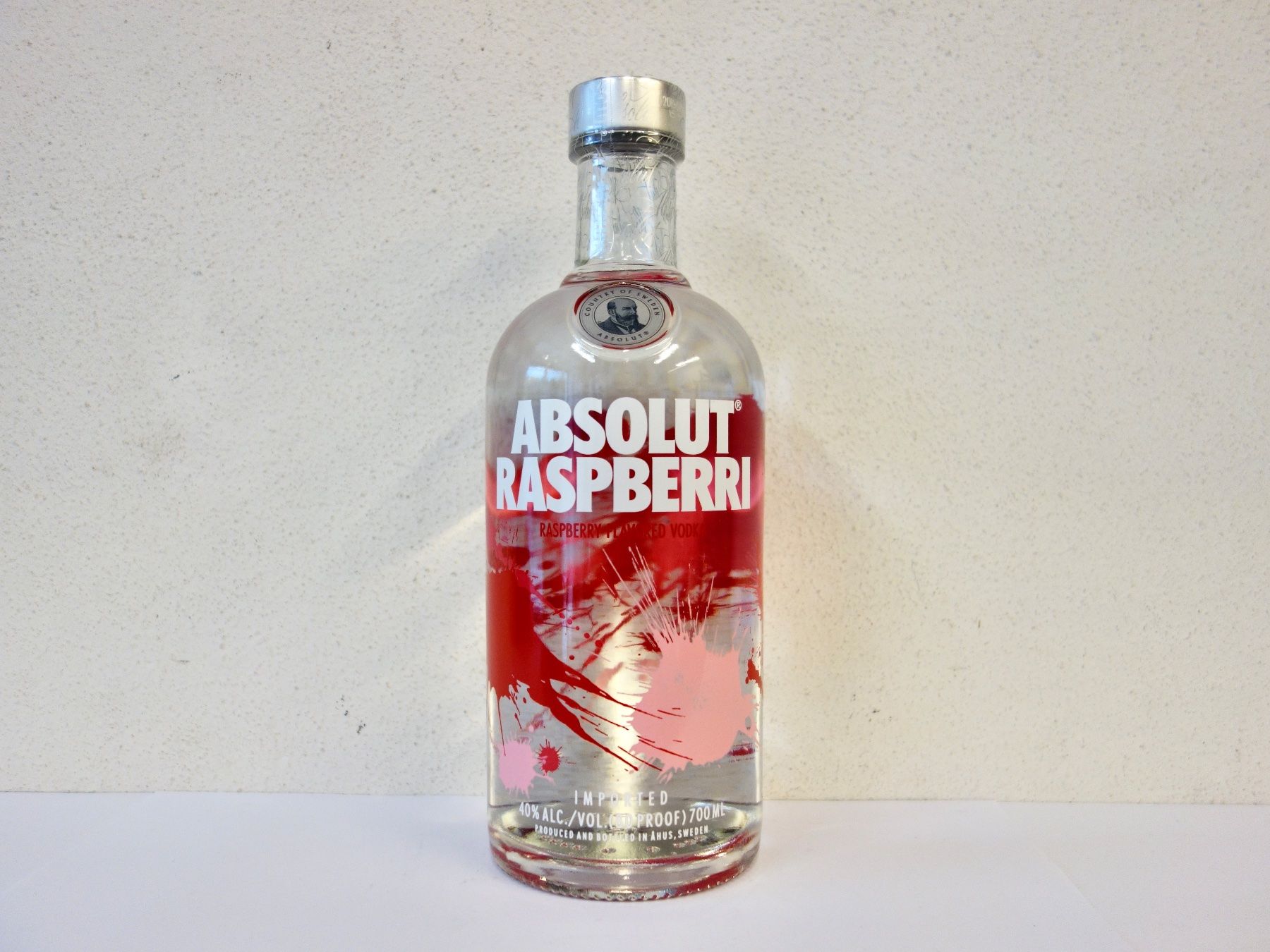 Absolut Vodka Spirituosen: 1 x ABSOLUT VODKA ABSOLUT RASPBERRI – Neu und originalverpackt aus Kerzers von zimmergruen