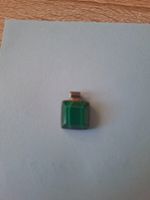 Anhänger Silber 925 mit Malachit quadratisch