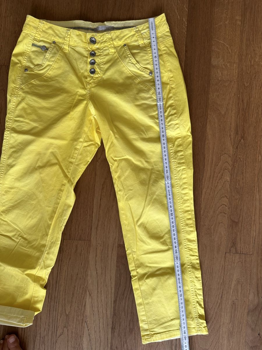 Nile Pantaloni: Gelbe Sommer-Hose mit Stretch, Nile, neu,  – Nuovo (secondo la descrizione) da Bern venduto da fluffy07 1