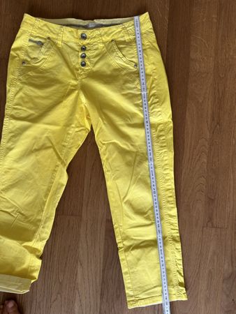 Gelbe Sommer-Hose mit Stretch, Nile, neu,