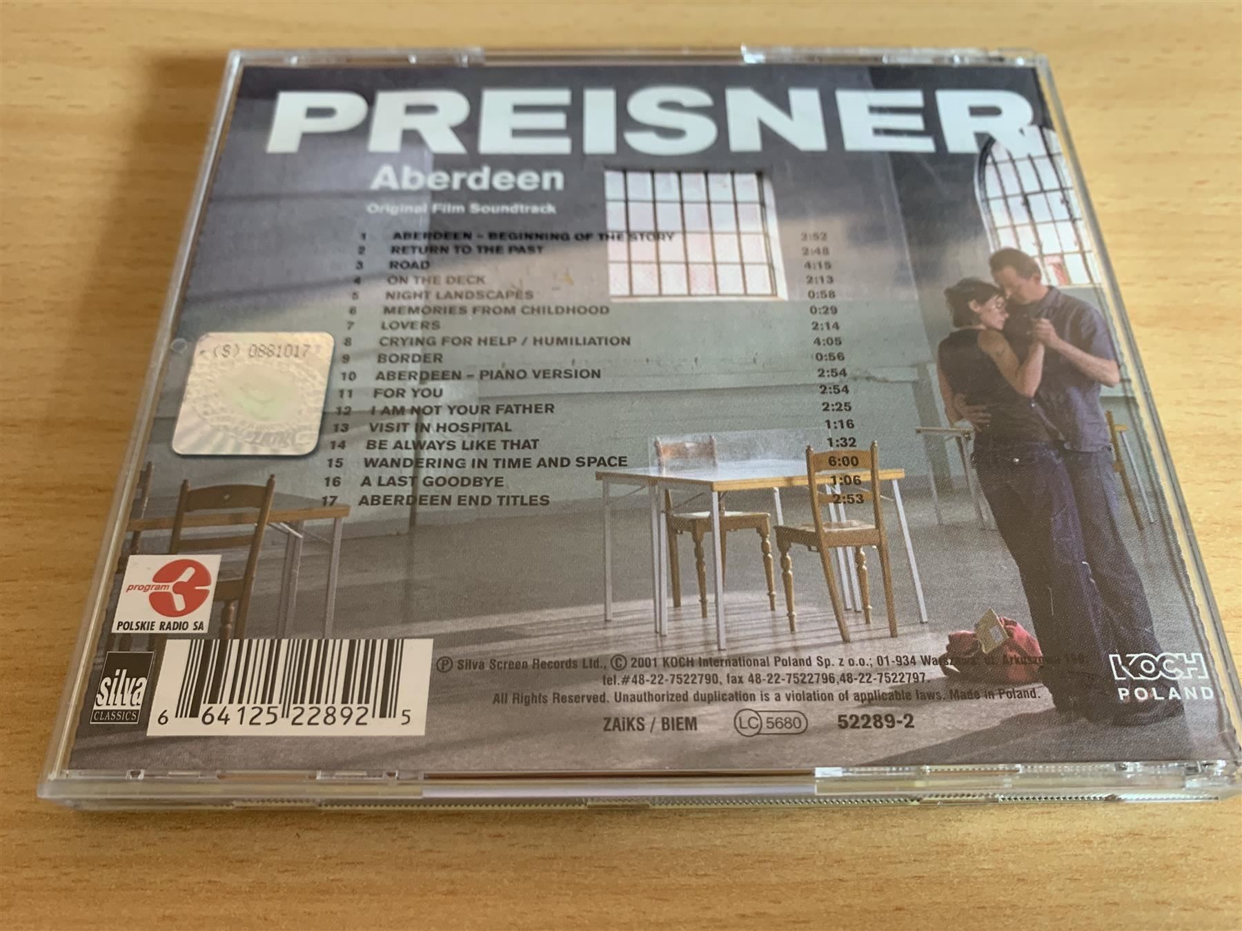 CD: Zbigniew Preisner – Aberdeen – Usato da Rikon im Tösstal venduto da Alpenmutz 1