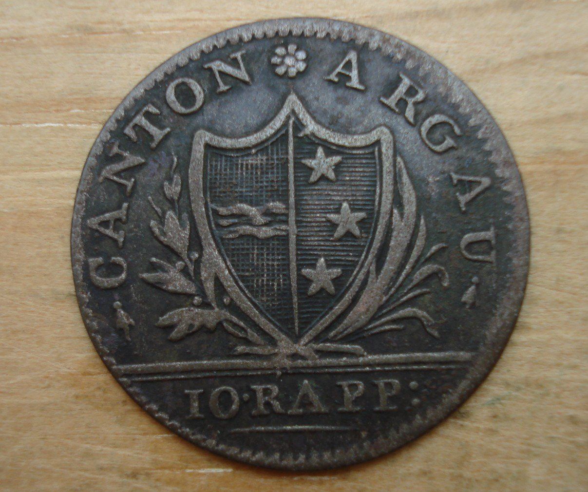 Tutti le monete: (D3) Aargau Batzen 1810 – Usato da Erlach venduto da Net-Coins 1