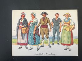 AK Neuenburgertracht 1930 ungebraucht  (G420)