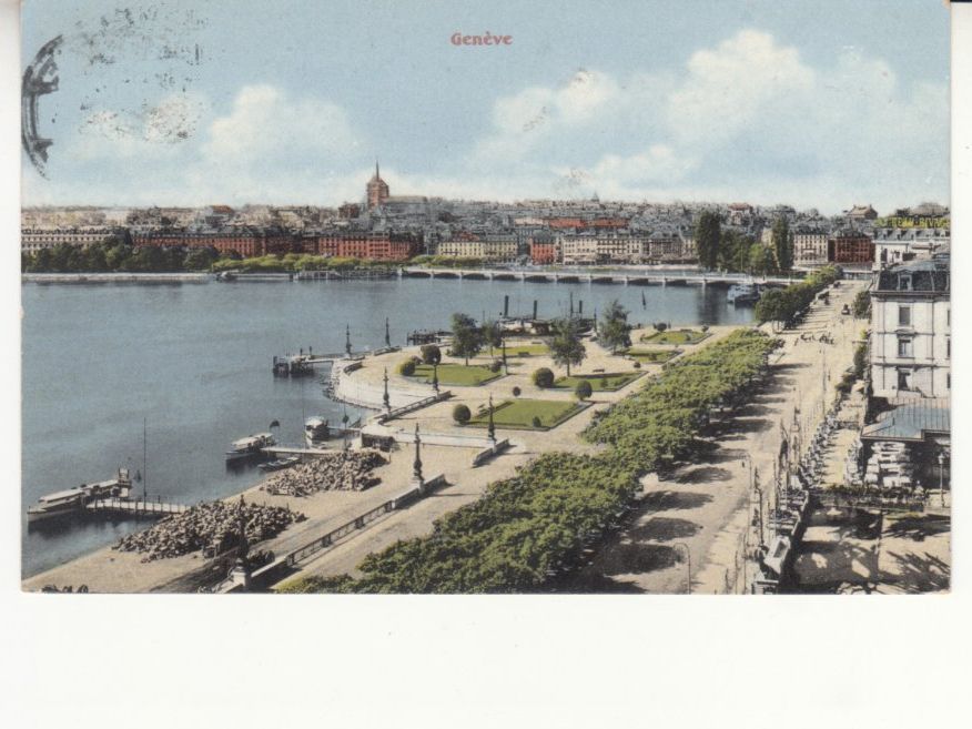 Cartoline postali: Genève 1912 – Usato da Bürglen TG venduto da StampGraf