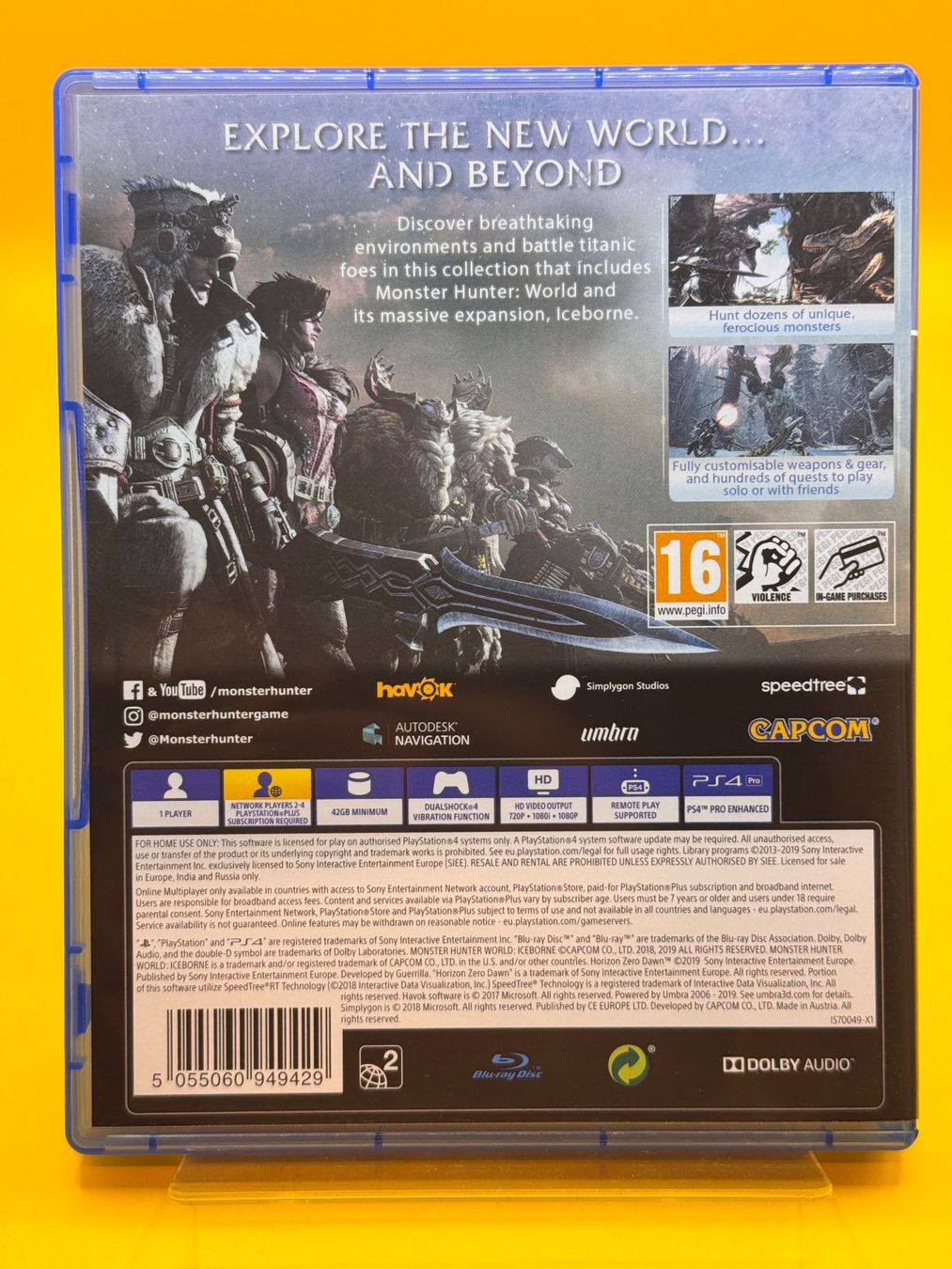 Sony Giochi: PS4 Monster Hunter World Iceborne Master Edition – Usato da Oberwil b. Zug venduto da silver2024 1