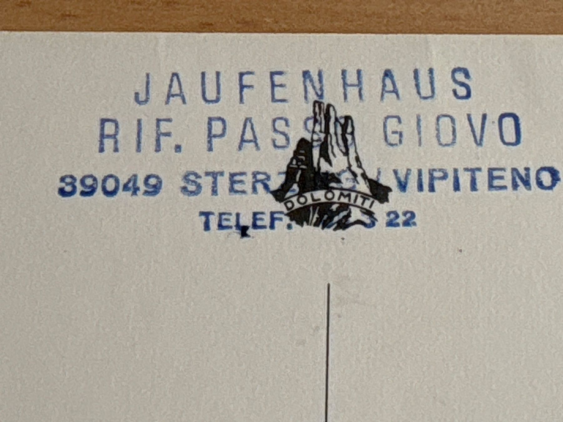 Ansichtskarten: Ansichtskarte Jaufenpass Jaufenhaus – Gebraucht aus Ibach von lisch3 2