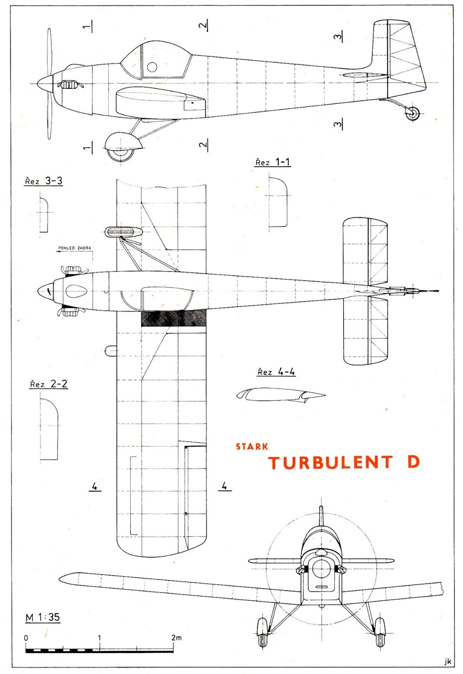 Modellismo RC: Quality Bauplan / Plan RC Scale model "Stark Turbulent" – Nuovo (secondo la descrizione) da Genève venduto da Hucotra 3